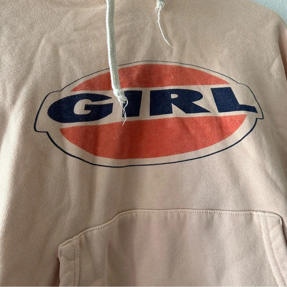 RE/DONE Girl Cropped Boxy Hoodie - Picture 2 of 6